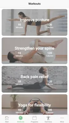 Improve Posture For A Healthy Spine android App screenshot 6